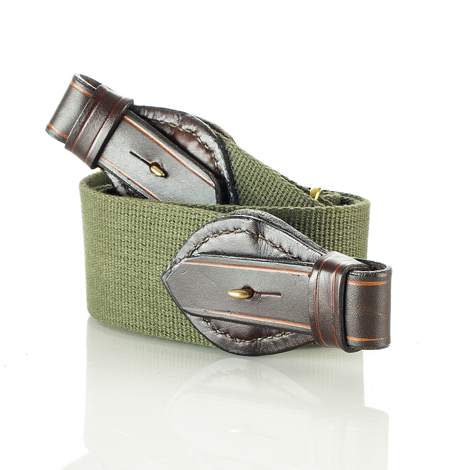 Paul & Kloosterhuis - Safari-Gewehrriemen - Oliv